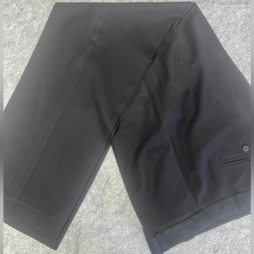 Charter Club Women’s Slim Fit Wide Leg Slacks | Black, Size 10